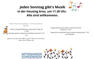 Musik in der Housing Area