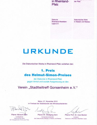 Auszeichnung_Helmut-Simon-Preis_2012_Stadtteiltreff-Gonsenheim