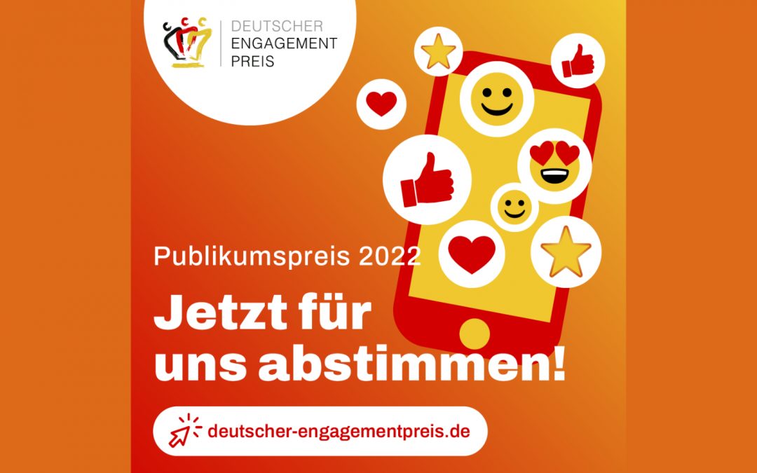  Jetzt für uns abstimmen!