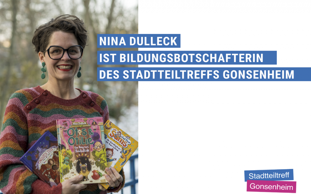 Nina Dulleck wird Bildungsbotschafterin des Stadtteiltreffs Gonsenheim