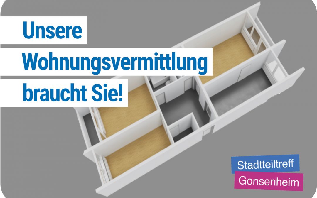 Unsere Wohnungsvermittlung braucht Sie!