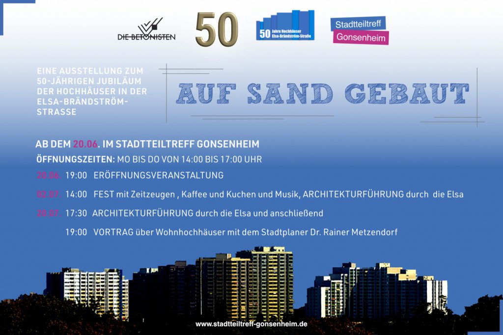 Flyer "Auf Sand gebaut"