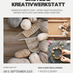 Plakat Kreativwerkstatt