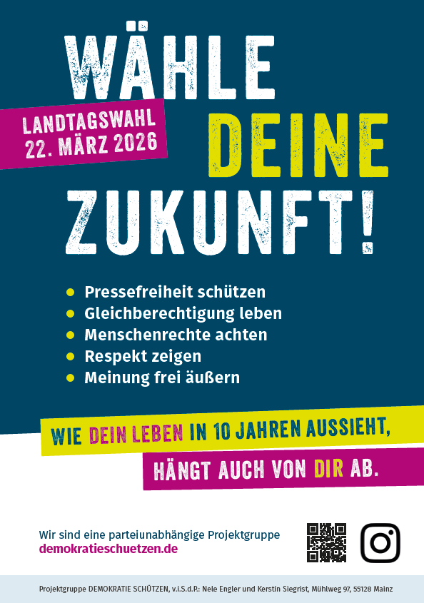 Demokratie schuetzen Flyer 2