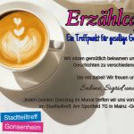 Flyer Erzählcafe