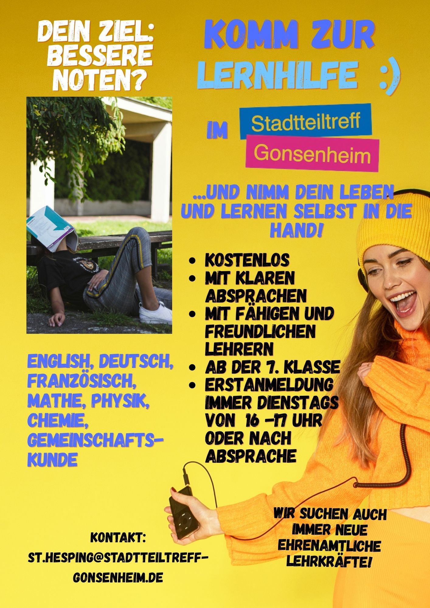 Lernhilfe Flyer